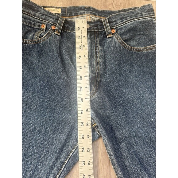 Levi's Premium 551 Z Big E 28x32 Straight Medium Wash Blue Jeans Men’s - Picture 4 of 10